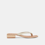 Barty White Leather