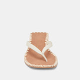 Barty White Leather