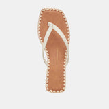 Barty White Leather