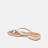 Barty White Leather