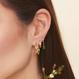 Celine Hoops Gold