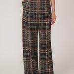 Milena Pant Black Plaid