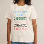 Vino Boyfriend Tee Sea Salt
