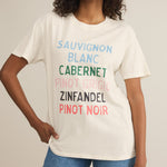 Vino Boyfriend Tee Sea Salt