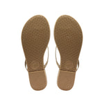 Nude Indie Bow Arched Flip Flop