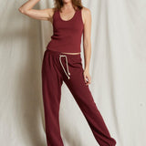 Toni French Terry Jogger Cranberry