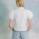 Short Sleeve Callum Top White