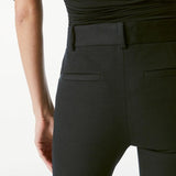 FRAME Le Crop Mini Boot Trouser Noir