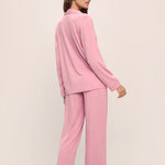 Gisele Long Pj Set Rose Quartz/Petal Pink