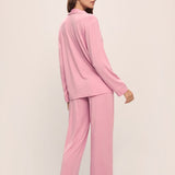 Gisele Long Pj Set Rose Quartz/Petal Pink