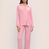 Gisele Long Pj Set Rose Quartz/Petal Pink