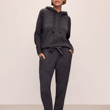 Recycled Boucle Relaxed Fit Jogger Graphite