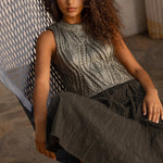 Mcguire Sleeveless Top Evergreen