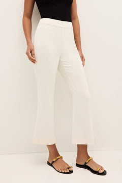 Mia Crop Pant Bone