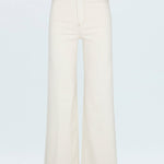 Lana High Rise Ultra Wide Jean Ecru
