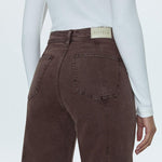 Penny High Rise 32" Wide Leg Dark Roast