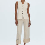 Ryder Straight Cuff in Oat