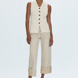 Ryder Straight Cuff in Oat