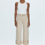Ryder Straight Cuff in Oat