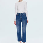 Cassie Super High Rise Straight Leg Crop Fairview