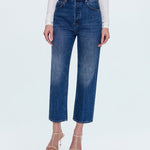 Cassie Super High Rise Straight Leg Crop Fairview