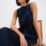 Adele Sportswear Tank Dress Navy