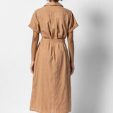 Lilla P Belted Shirt Dress Beachwood