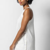 Lilla P Side Button Canvas Dress