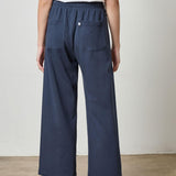 Seamed Wide Leg Pant Deep Navy
