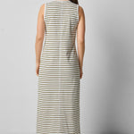 Henley Maxi Dress Kelp Green