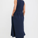 Adele Sportswear Tank Dress Navy