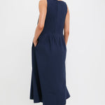 Adele Sportswear Tank Dress Navy