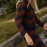 Ruby Sweater Cotton Navy Multi