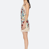 Katharine Embroidery Mini Dress Multi