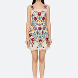 Katharine Embroidery Mini Dress Multi