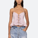Emmet Poplin Tank Top Lilac