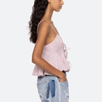 Emmet Poplin Tank Top Lilac