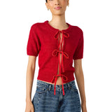 Sereia Cardigan Dark Red