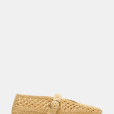 Alara Flat Natural Raffia