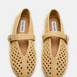 Alara Flat Natural Raffia