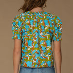 Elizabeth James Daisy Top Abstract
