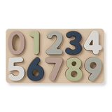 Ali + Oli Large Number Silicone Puzzle