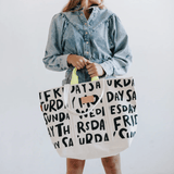 Ampersand Every Damn Day XL Tote