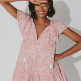 Cleobella Jaya Mini Dress Paisley Ditzy
