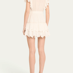 LoveShackFancy Darryl Dress Antique White