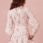 LoveShackFancy Spruce Dress Berry Moment