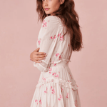 LoveShackFancy Spruce Dress Berry Moment