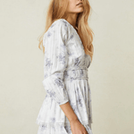 LoveShackFancy Finch Dress Misty Sea