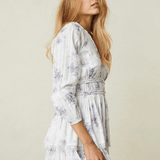 LoveShackFancy Finch Dress Misty Sea
