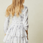 LoveShackFancy Finch Dress Misty Sea